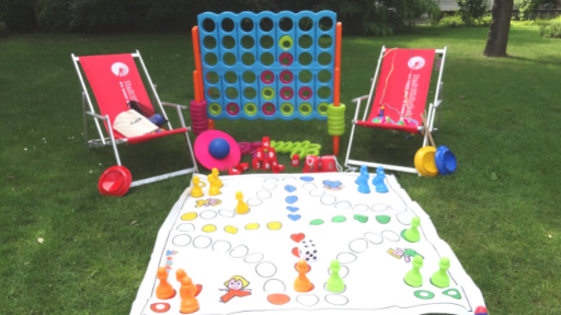 Spiel und Spaß im Lesegarten